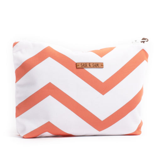 Water-proof travel bag in Coral
